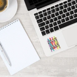 Stitchy Stickers - Floss Skeins 11 Stitchy Stickers - Floss Skeins -Olympus Handmade Store stitched modern sticker floss laptop