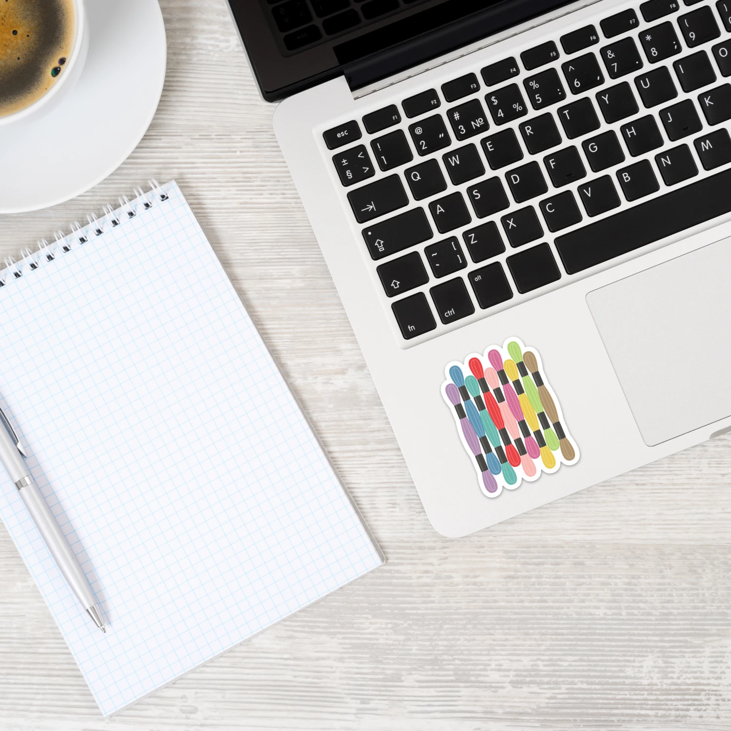 Stitchy Stickers - Floss Skeins 6 Stitchy Stickers - Floss Skeins - Image 4