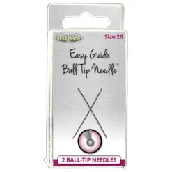 Easy Guide Ball-Tip Needles For Cross Stitch 10 Easy Guide Ball-Tip Needles For Cross Stitch -Olympus Handmade Store sullivans ball point needles 26