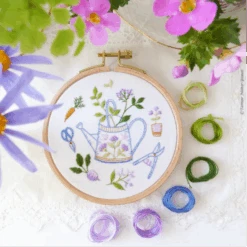 Garden Tools Mini Hand Embroidery Kit
