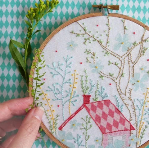 Dream House Hand Embroidery Kit 4 Dream House Hand Embroidery Kit - Image 2