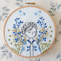 Dreamy Lady Hand Embroidery Kit