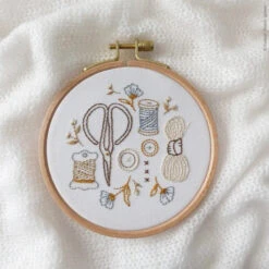 Knit And Stitch Mini Hand Embroidery Kit