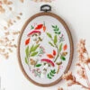 Magical Autumn Hand Embroidery Kit -Olympus Handmade Store tamar hand embroidery kit magical autumn 0