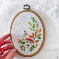 Magical Autumn Hand Embroidery Kit -Olympus Handmade Store tamar hand embroidery kit magical autumn 0002 Layer3