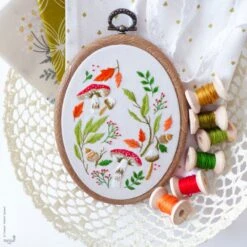 Magical Autumn Hand Embroidery Kit -Olympus Handmade Store tamar hand embroidery kit magical autumn 0004 Layer5