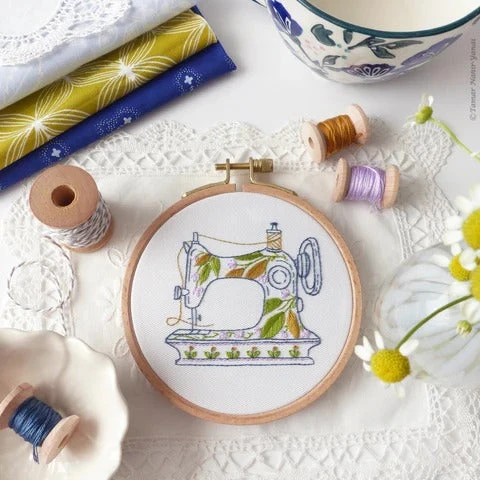 Sewing Machine Mini Hand Embroidery Kit 4 Sewing Machine Mini Hand Embroidery Kit - Image 2