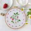 Strawberry Cake Hand Embroidery Kit -Olympus Handmade Store tamar hand embroidery kit strawberry cake 03