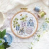 Tea Party Mini Hand Embroidery Kit -Olympus Handmade Store tamar hand embroidery kit tea party 03
