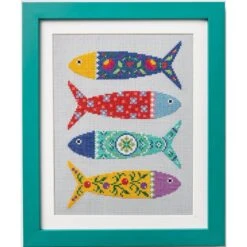 Portuguese Fish Cross Stitch Pattern