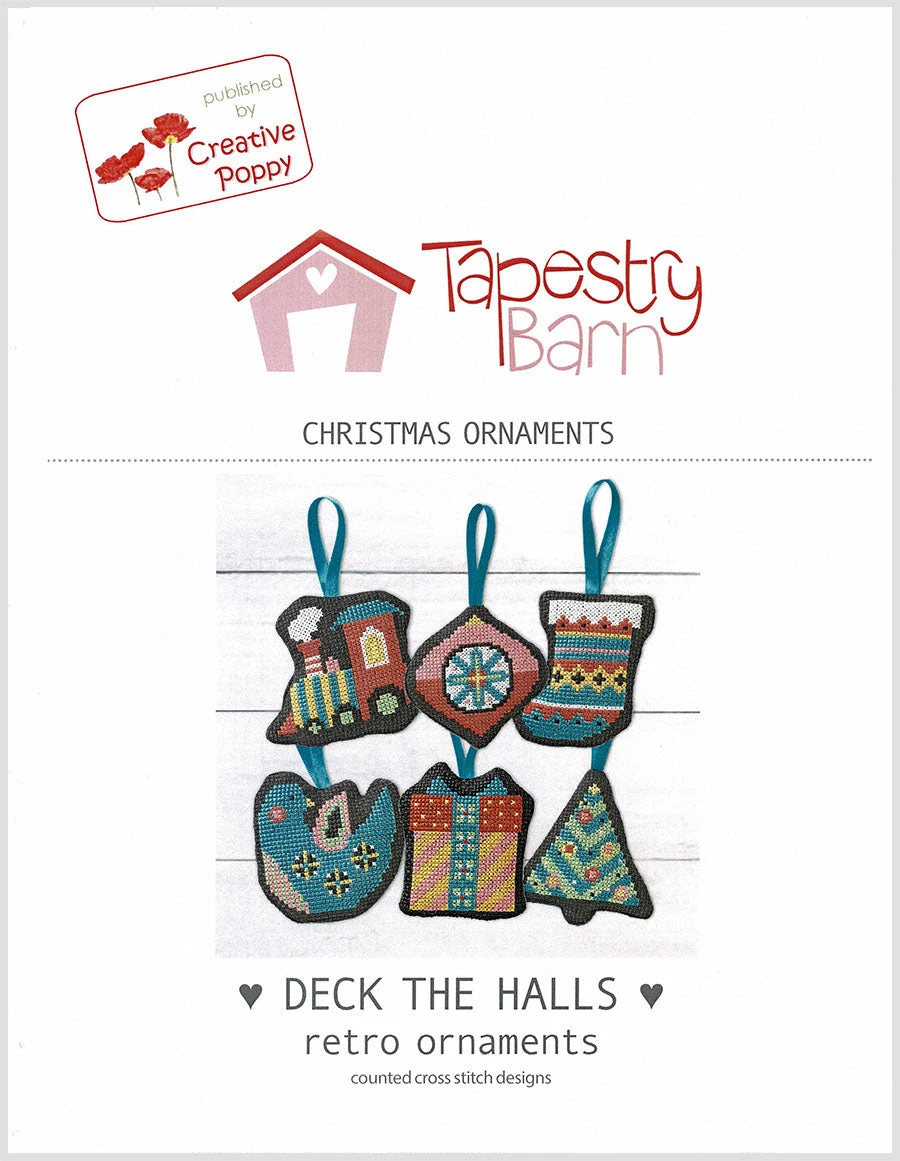 Retro Ornaments Cross Stitch Pattern 4 Retro Ornaments Cross Stitch Pattern - Image 2