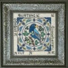 Birdie & Berries Cross Stitch Pattern - Indigo Bunting -Olympus Handmade Store tellin birdie bunting