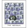'The Individual' Cross Stitch Kit 1 'The Individual' Cross Stitch Kit -Olympus Handmade Store the individual cross stitch kit
