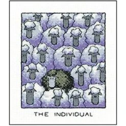 'The Individual' Cross Stitch Kit