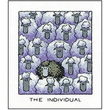 'The Individual' Cross Stitch Kit 3 'The Individual' Cross Stitch Kit