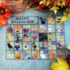 Halloween Calendar Cross Stitch Pattern 2 Halloween Calendar Cross Stitch Pattern -Olympus Handmade Store tiny modernist cross stitch pattern halloween calendar 01