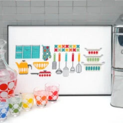 Kitchen Gadgets Cross Stitch Pattern