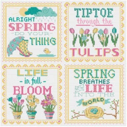 Spring Signs Cross Stitch Pattern