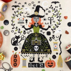 The Stitch Witch Cross Stitch Pattern