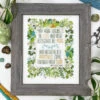 An Irish Blessing Cross Stitch Pattern -Olympus Handmade Store tiny modernist irish blessing