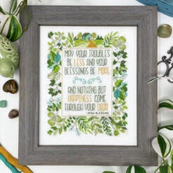 An Irish Blessing Cross Stitch Pattern