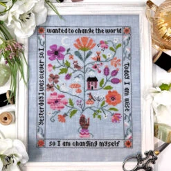 Yesterday I Was Clever Cross Stitch Pattern