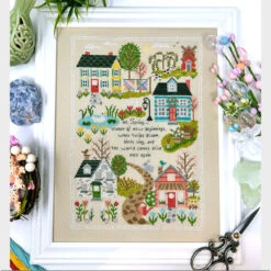 Spring Traditions Cross Stitch Pattern
