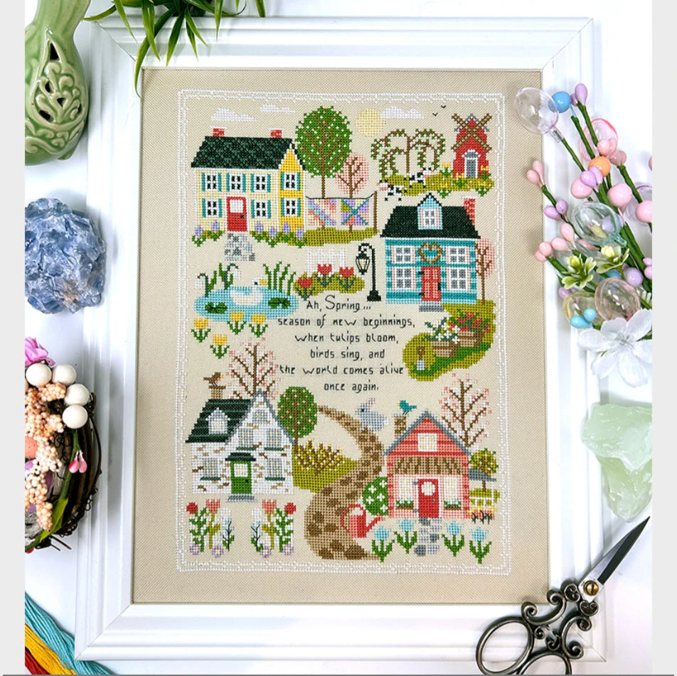 Spring Traditions Cross Stitch Pattern 3 Spring Traditions Cross Stitch Pattern