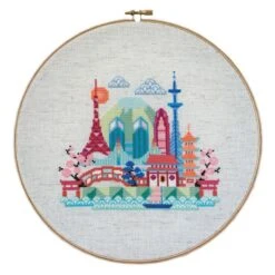 Pretty Little Tokyo Cross Stitch Pattern