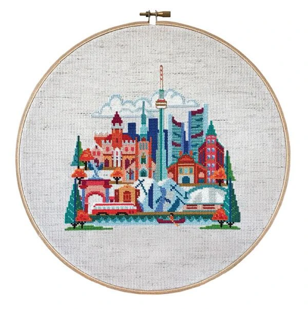Pretty Little Toronto Cross Stitch Pattern 3 Pretty Little Toronto Cross Stitch Pattern