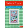 Cozy Christmas Sampler Cross Stitch Pattern 1 Cozy Christmas Sampler Cross Stitch Pattern -Olympus Handmade Store trellis thyme kawaii cross stitch pattern cozy christmas sampler 01