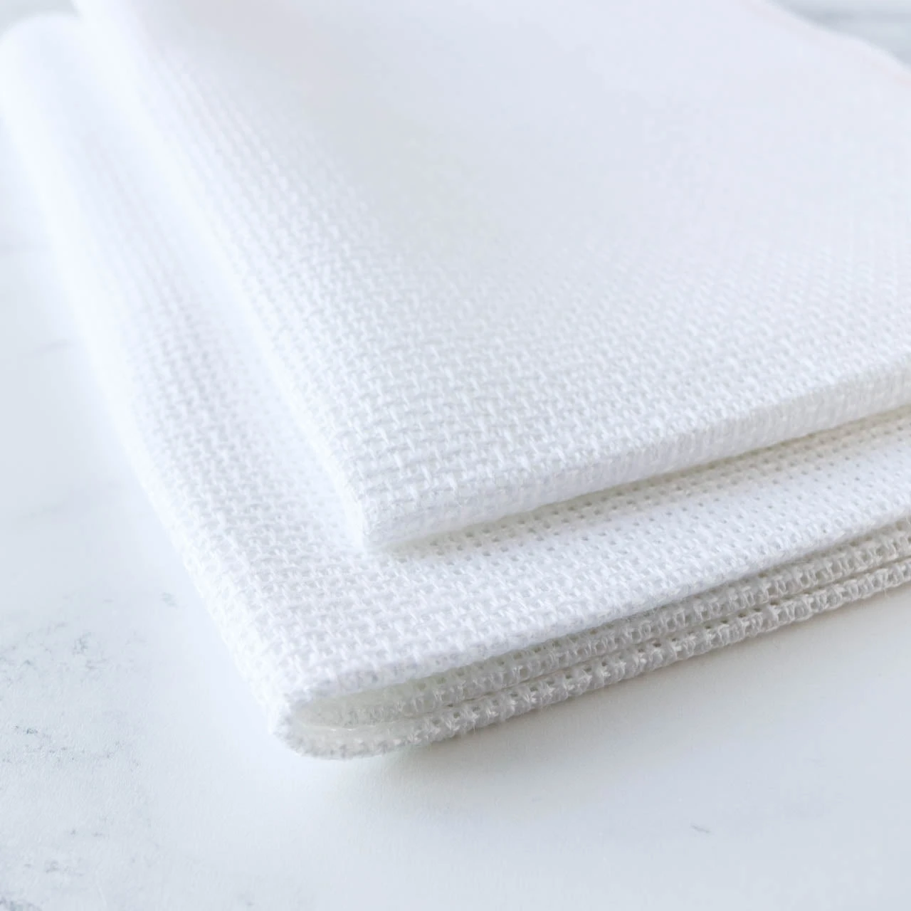 10-count Tula Cross Stitch Fabric - White 4 10-count Tula Cross Stitch Fabric - White - Image 2