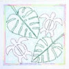 Sashiko World Embroidery Kit - Hawaii Honu 1 Sashiko World Embroidery Kit - Hawaii Honu -Olympus Handmade Store tulip sashiko world hawaii honu 04