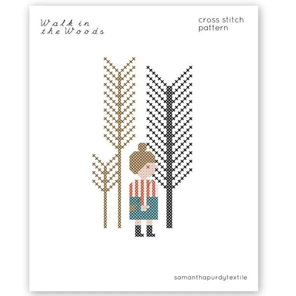 Walk In The Woods Cross Stitch Pattern 5 Walk In The Woods Cross Stitch Pattern - Image 3