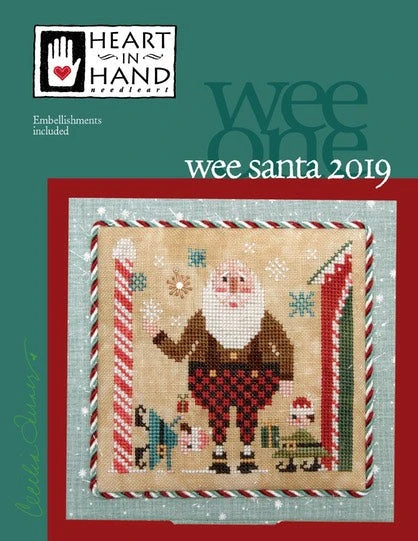 Wee Santa Cross Stitch Pattern - 2019 5 Wee Santa Cross Stitch Pattern - 2019 - Image 3