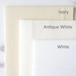Ivory Aida Cross Stitch Fabric 7 Ivory Aida Cross Stitch Fabric -Olympus Handmade Store white comparison