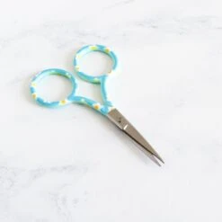 Patterned Embroidery Scissors - Blue And Yellow Floral 7 Patterned Embroidery Scissors - Blue And Yellow Floral -Olympus Handmade Store yarn tree patterned embroidery scissors 12