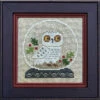 Snowglobe Owl Cross Stitch Kit 2 Snowglobe Owl Cross Stitch Kit -Olympus Handmade Store zipperSNOWYOWLCOVER